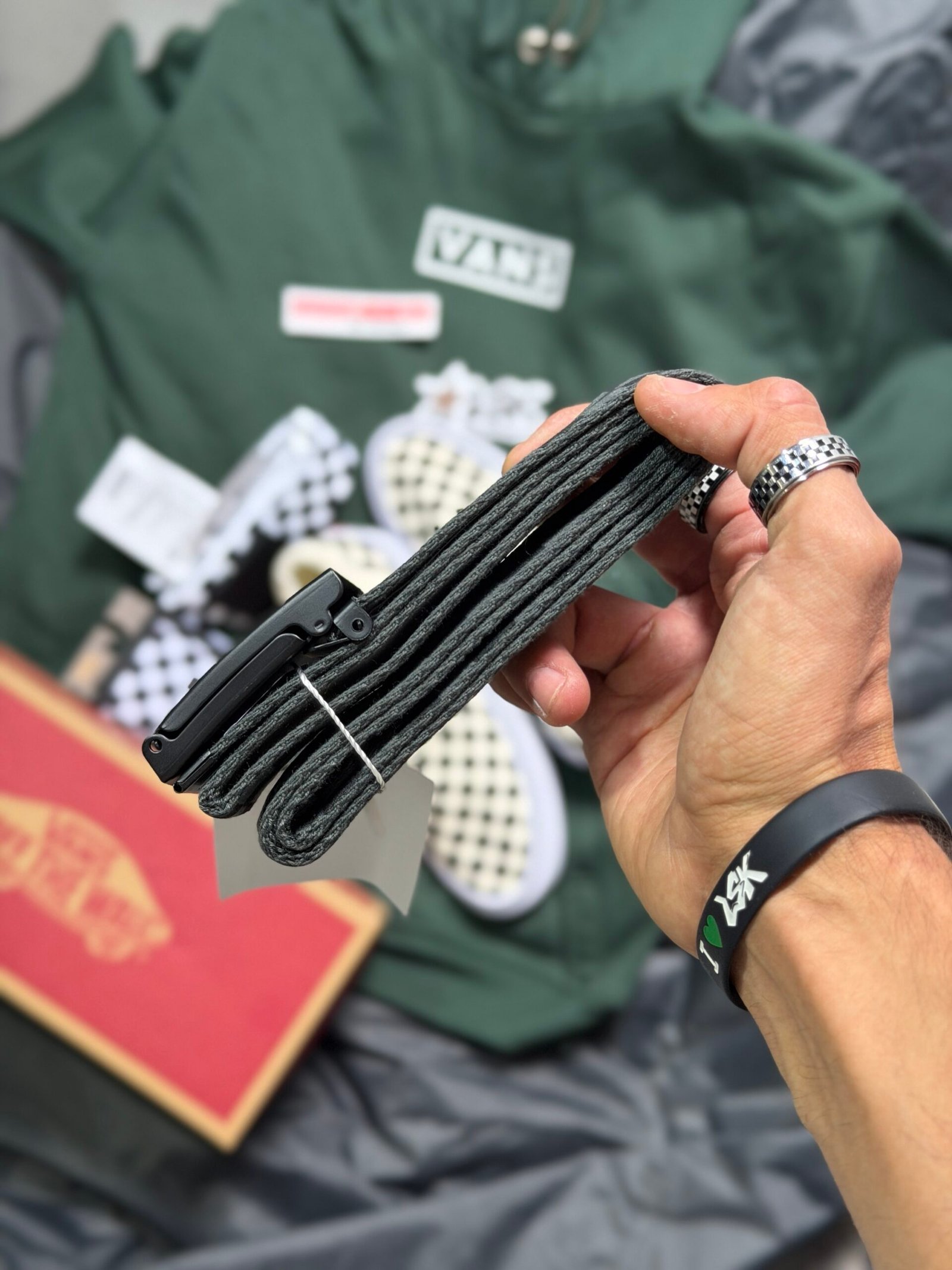 Cinturon Deppster Vans (Cuadros/Ajedrez)
