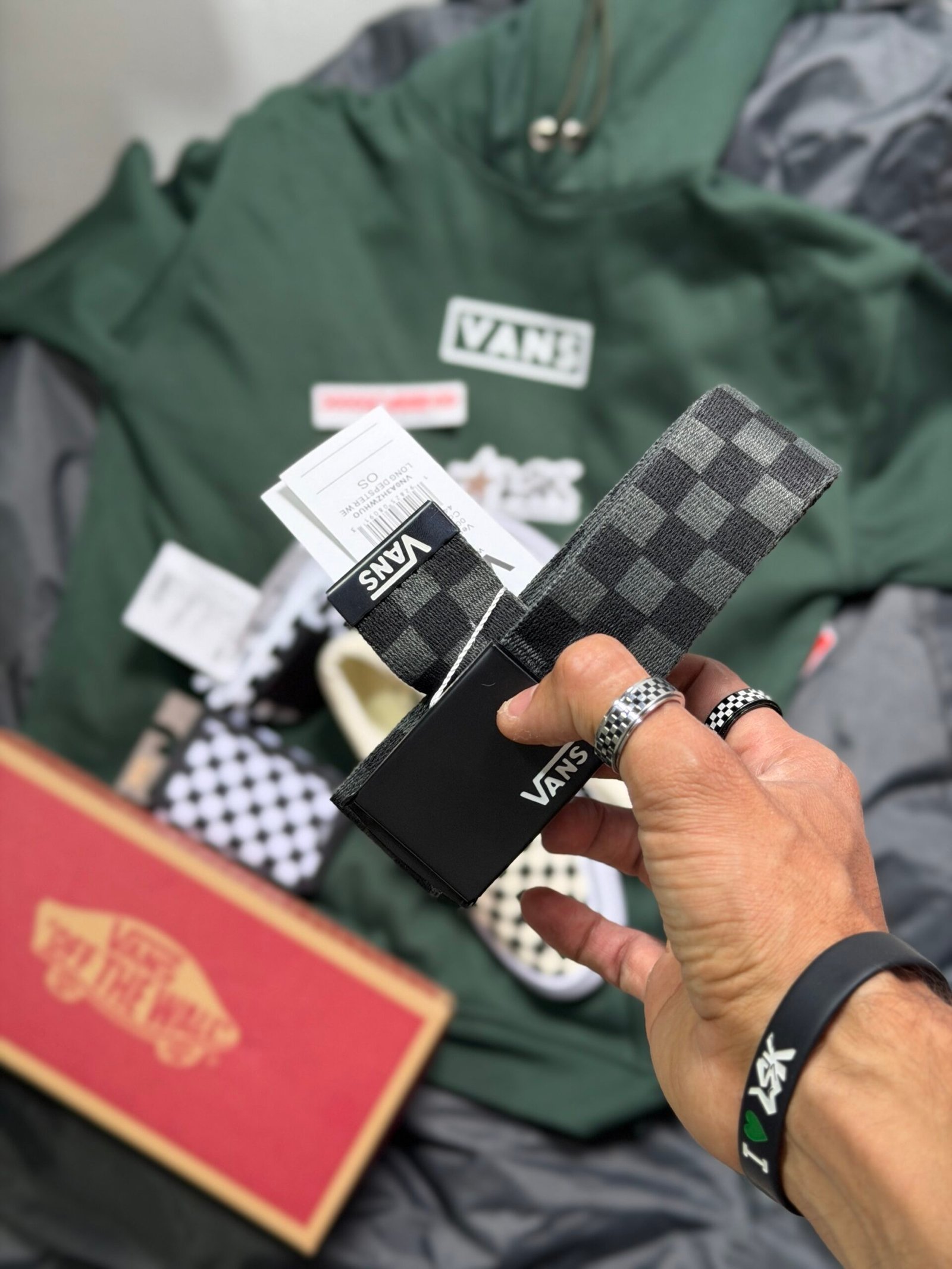 Cinturon Deppster Vans (Cuadros/Ajedrez)