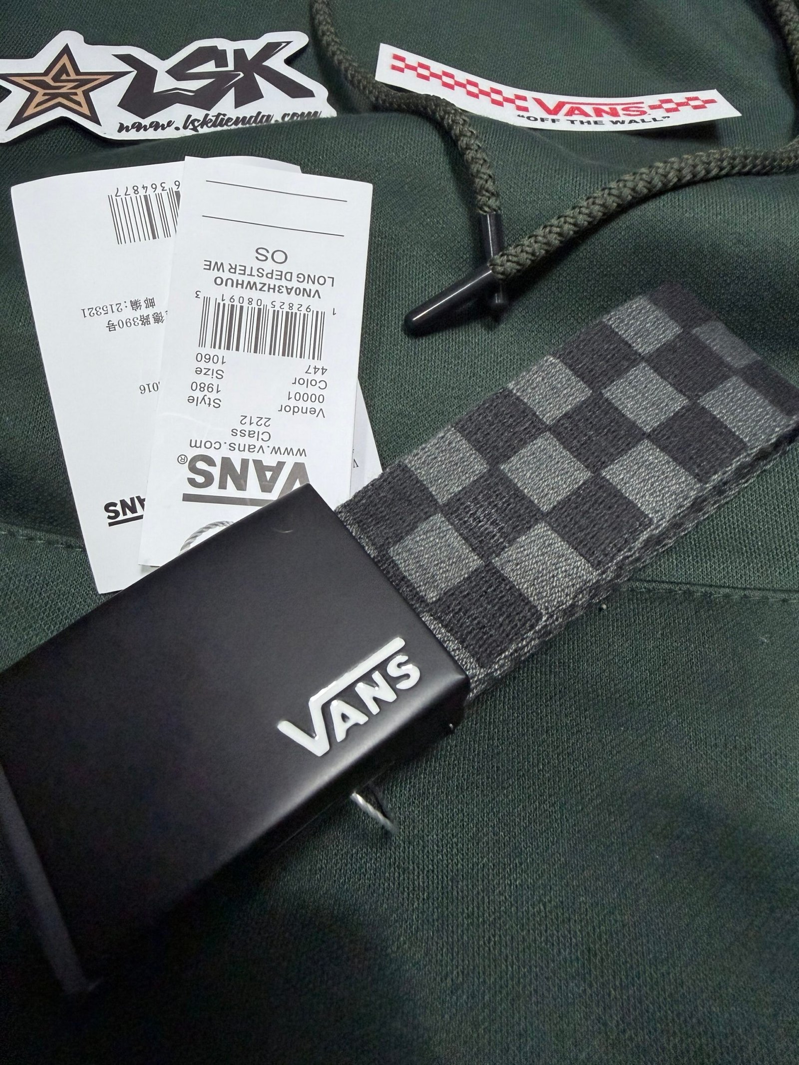 Cinturon Deppster Vans (Cuadros/Ajedrez)