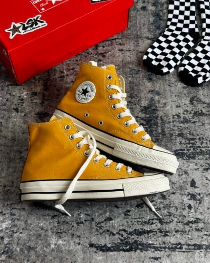 Tenis Bota Converse Ct 70’s Amarillo/Mostaza Unisex