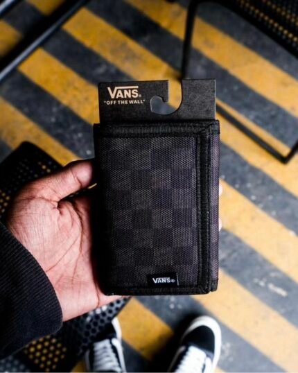 BILLETERA  CHECKERS VANS - Gris