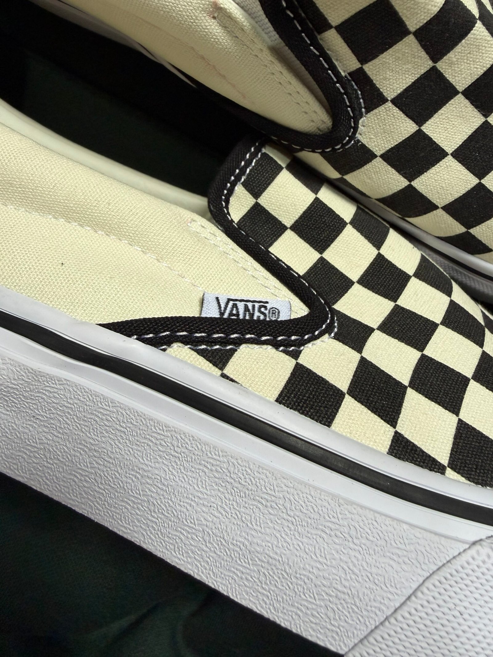 Tenis Vans Slip on Clasicos Unisex Ajedrez (Checkers)