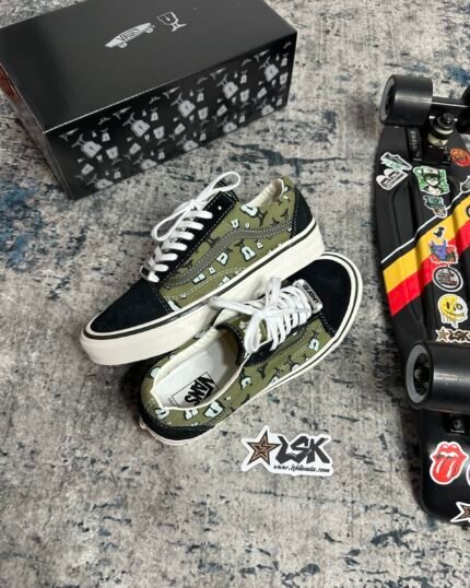 Tenis Vans Old Skool Undefeated Verdes Unisex