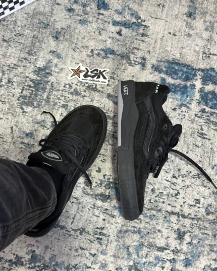 Tenis Skateboarding Negros/Gris Vans Wayvee Hombre