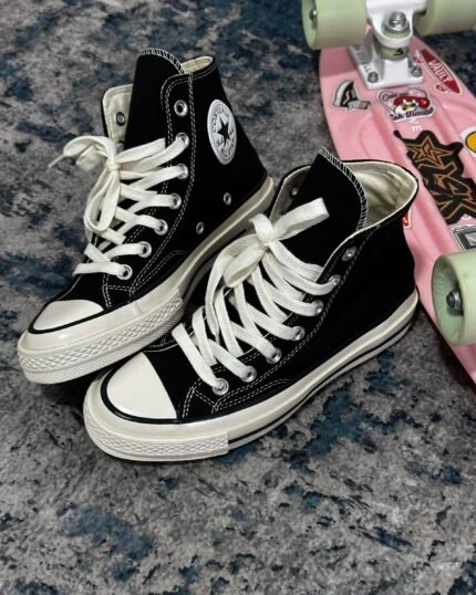 Tenis Bota Converse Chuck Taylor 70´s Negros Unisex