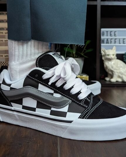 Tenis Chunky Vans Knu Skool Ajedrez (Checkers)