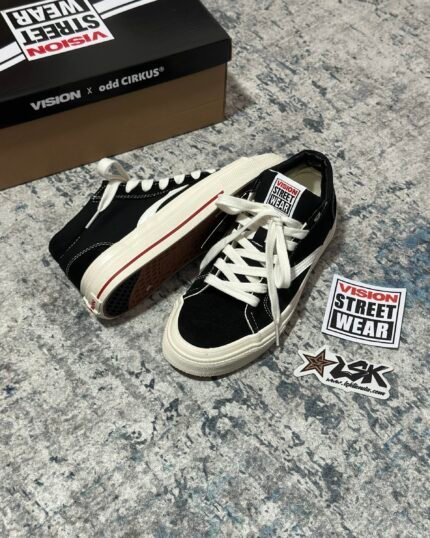 Tenis Vision Street Wear Crkus Bota Negra Unisex