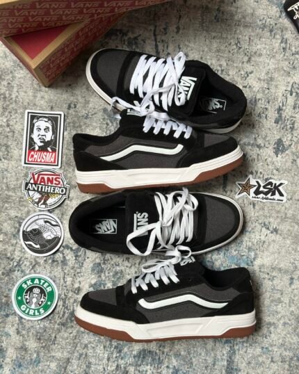 Tenis Chunky Vans Hylane Negros / Gris Unisex