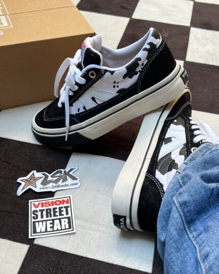 Tenis Visión Street Wear Stick animal print Vaca Cowprint - EUR 36 (22.5cm)