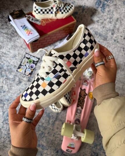 Tenis Vans Skateboarding Authentic Cuadros NeedlesPoint