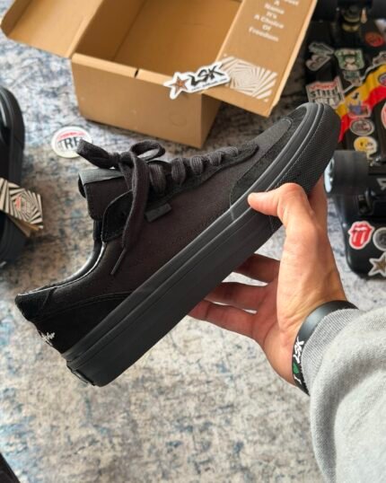 Tenis Skateboarding Visión Street Wear Flat Top Negros All Black - EUR 43 (28 cm)
