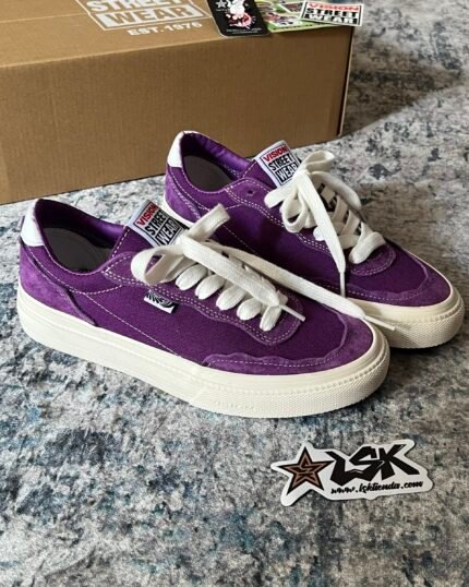 Tenis Mujer Skateboarding Visión Street Wear Flat Top Morados - EUR 36 (22.5cm)