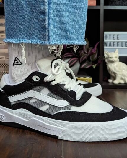 Tenis Skateboarding Vans wayvee Blanco Negro Hombre - EUR 41 (26.5cm)