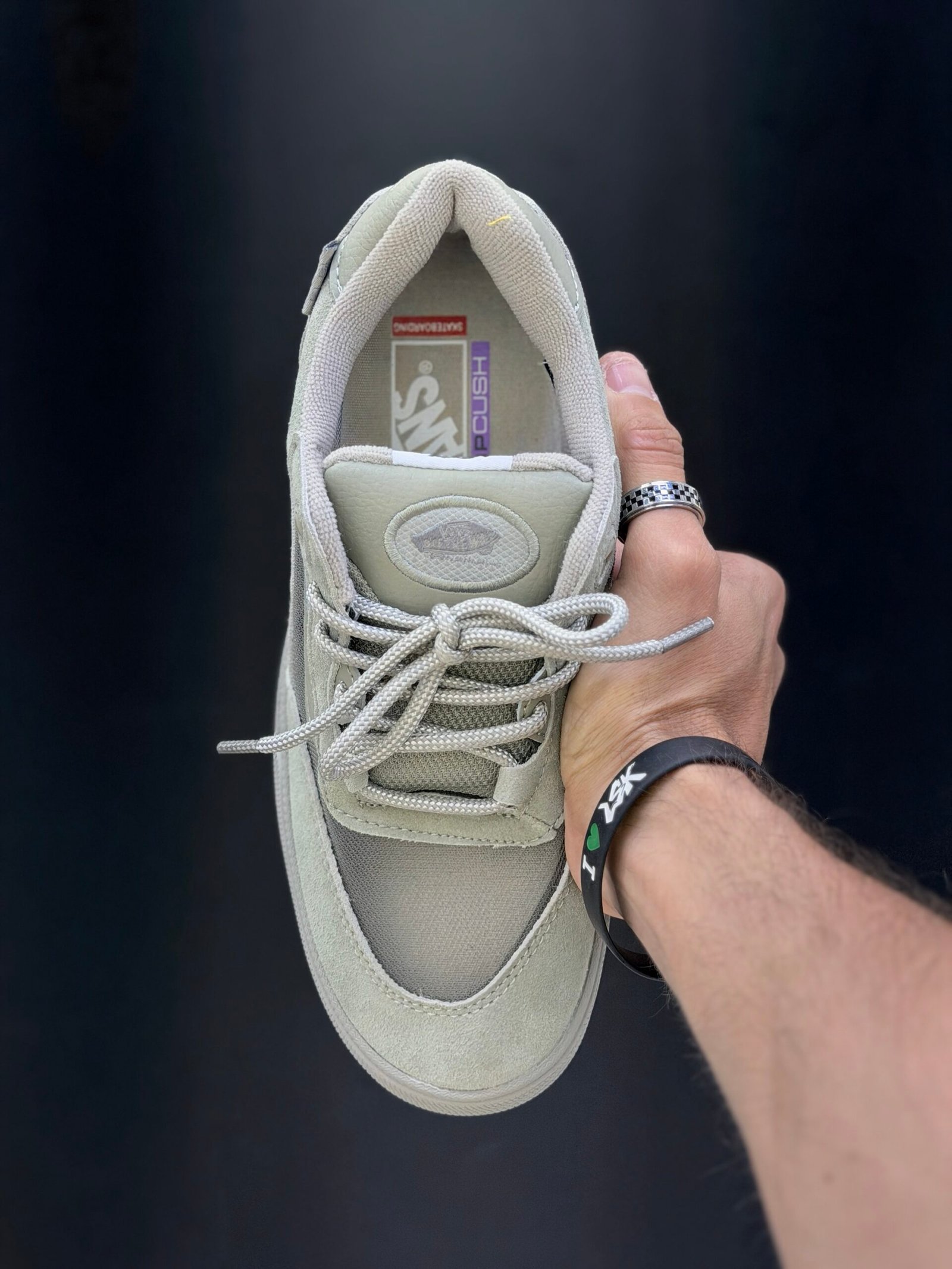 Tenis Skateboarding Vans Wayvee Gris (All Gray) Hombre
