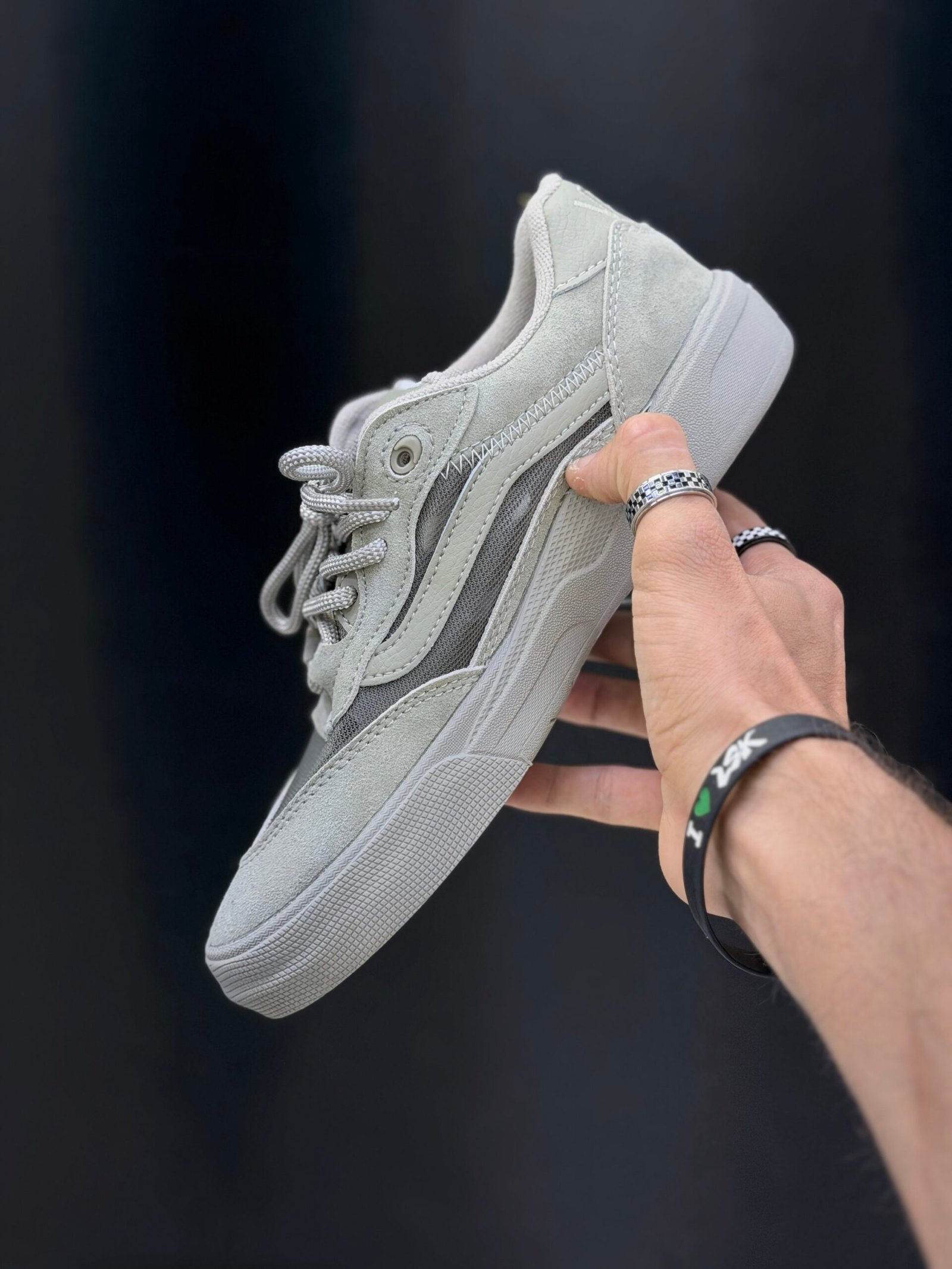 Tenis Skateboarding Vans Wayvee Gris (All Gray) Hombre