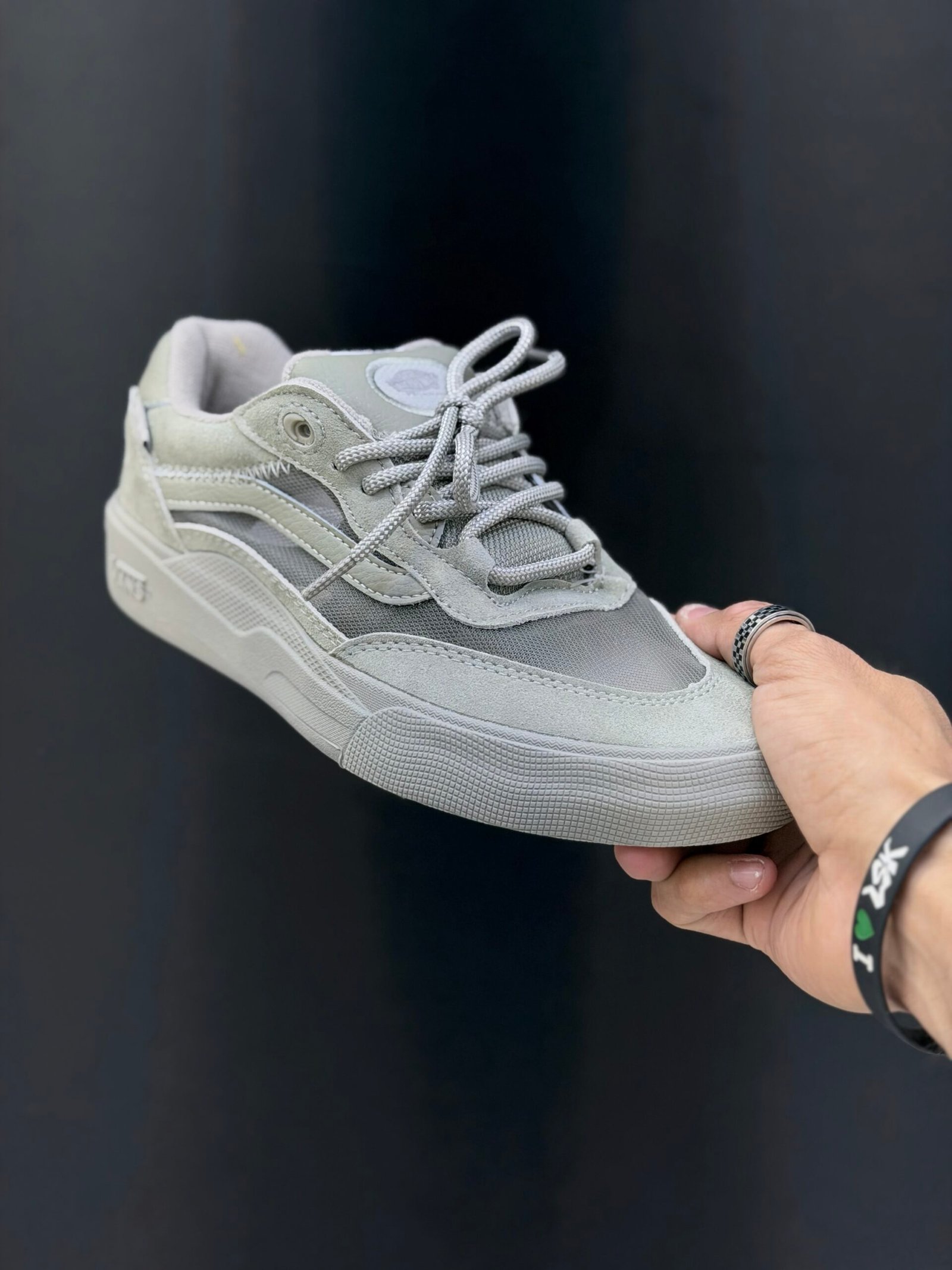 Tenis Skateboarding Vans Wayvee Gris (All Gray) Hombre