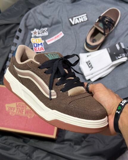 Tenis Chunky Vans Hylane Marrón / Verde Unisex