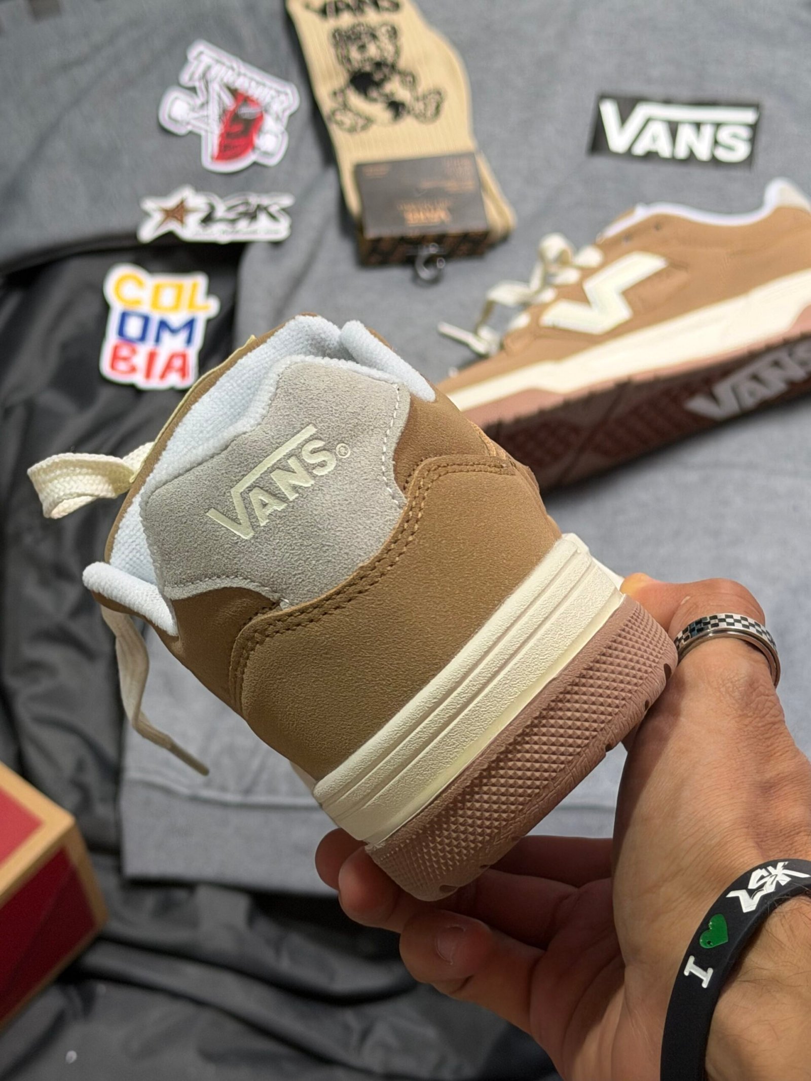 Tenis Chunky Vans Upland Arena Unisex (Gum)