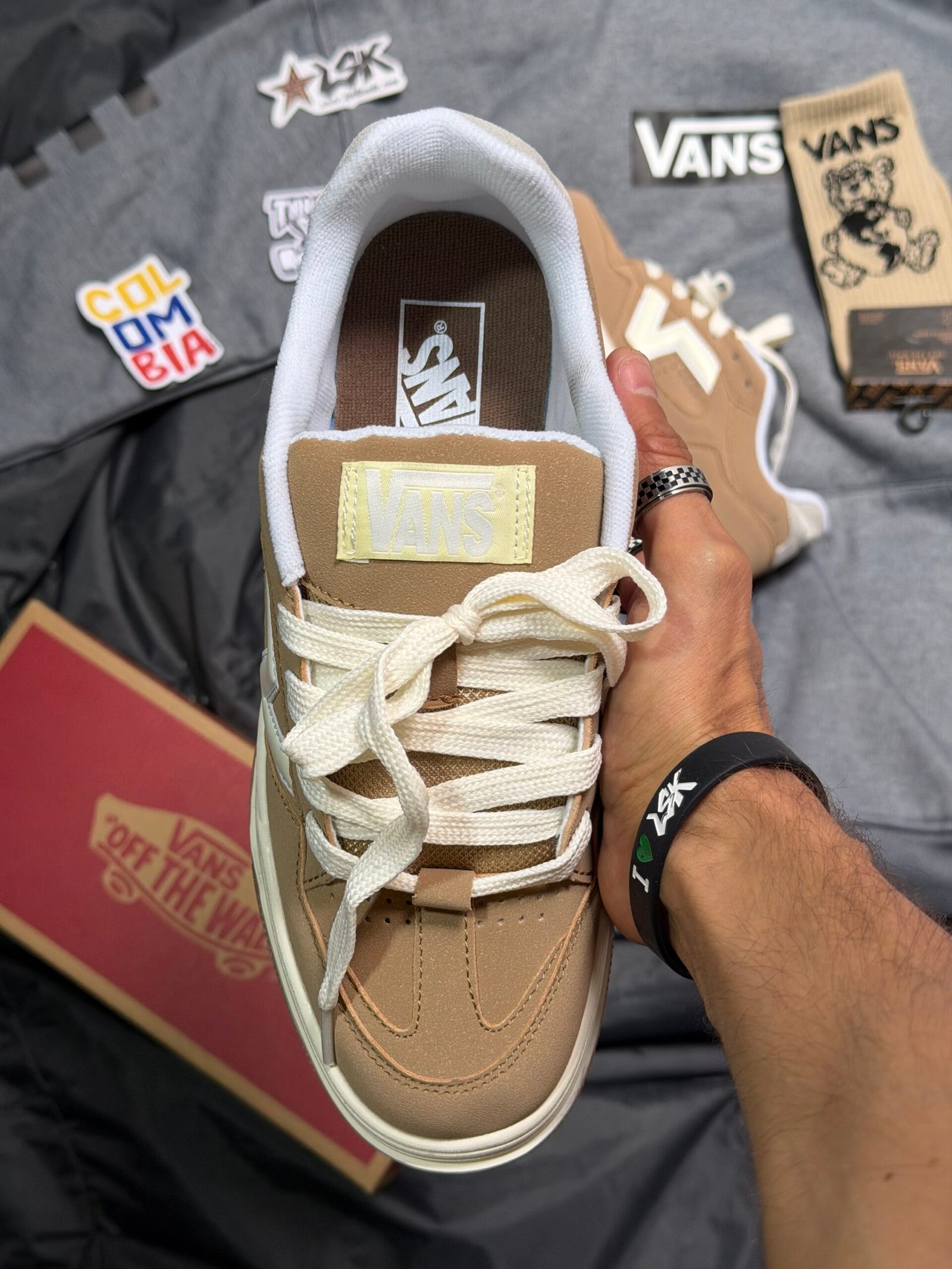 Tenis Chunky Vans Upland Arena Unisex (Gum)