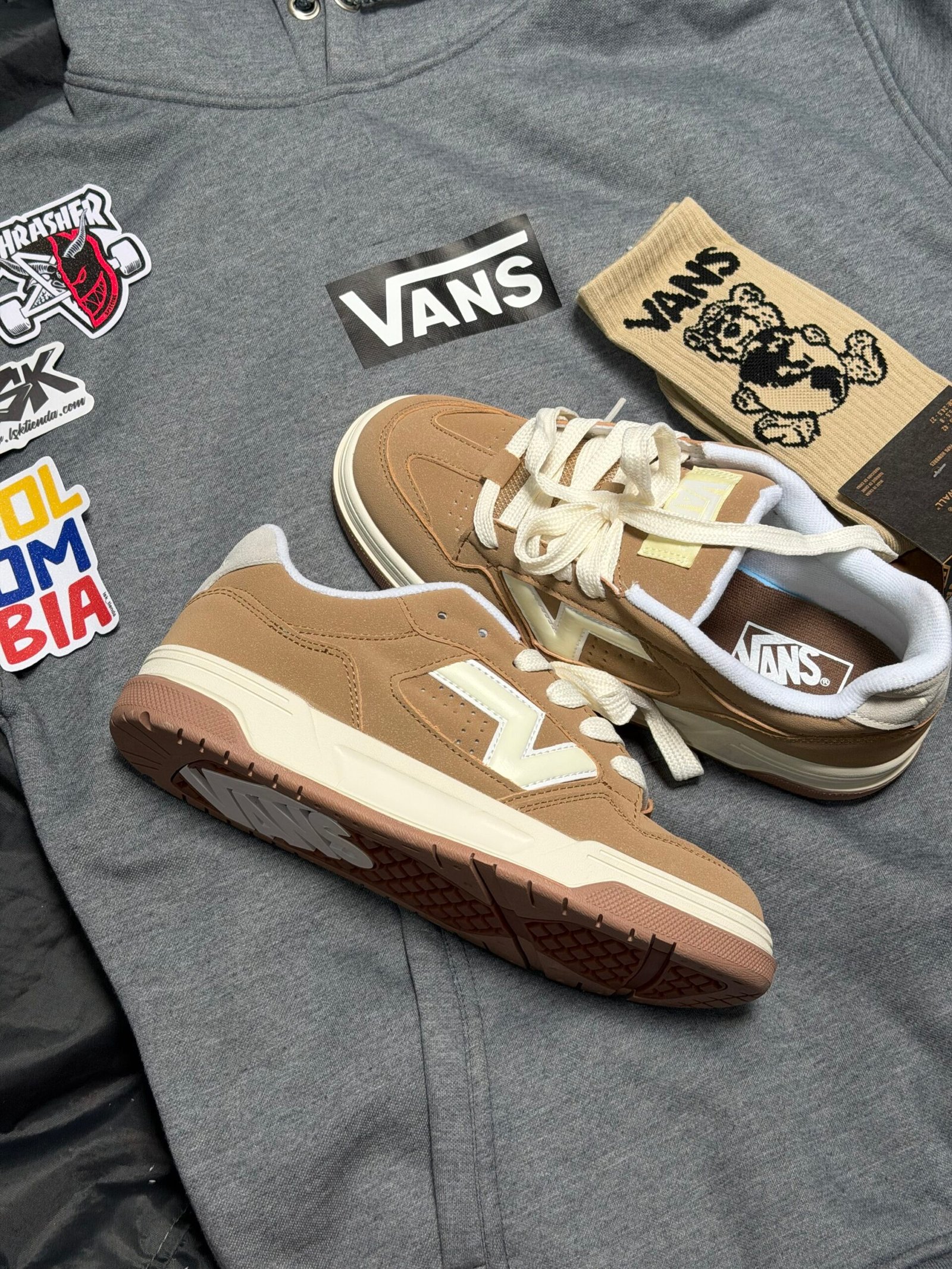 Tenis Chunky Vans Upland Arena Unisex (Gum)