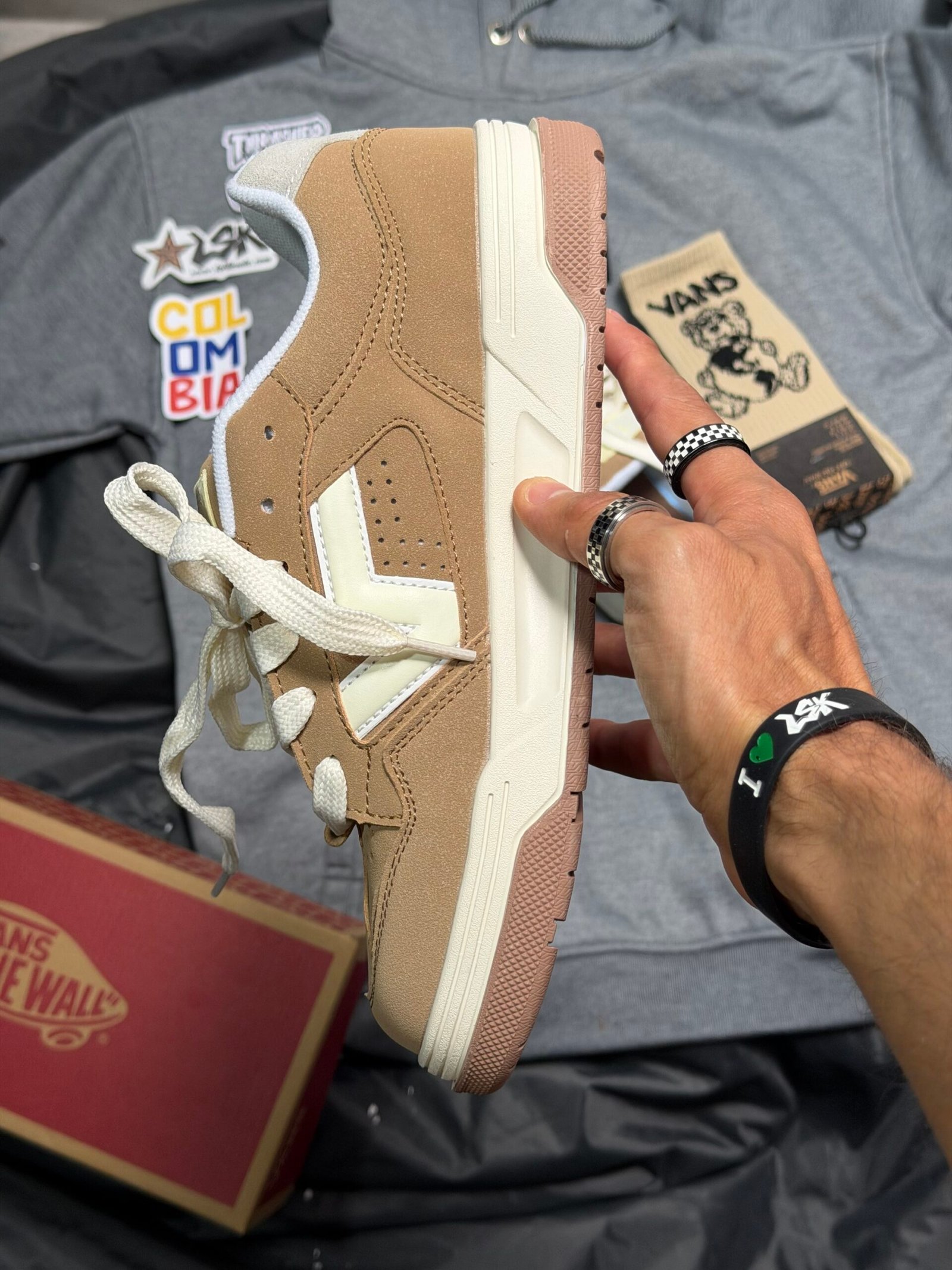 Tenis Chunky Vans Upland Arena Unisex (Gum)