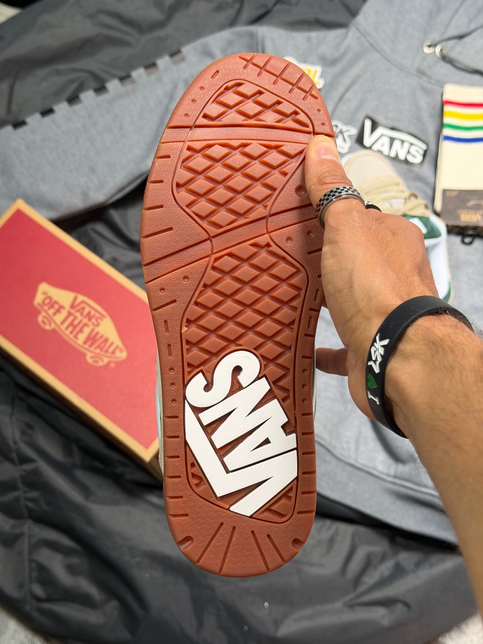 Tenis Chunky Vans Hylane Verde (Oliva) Unisex