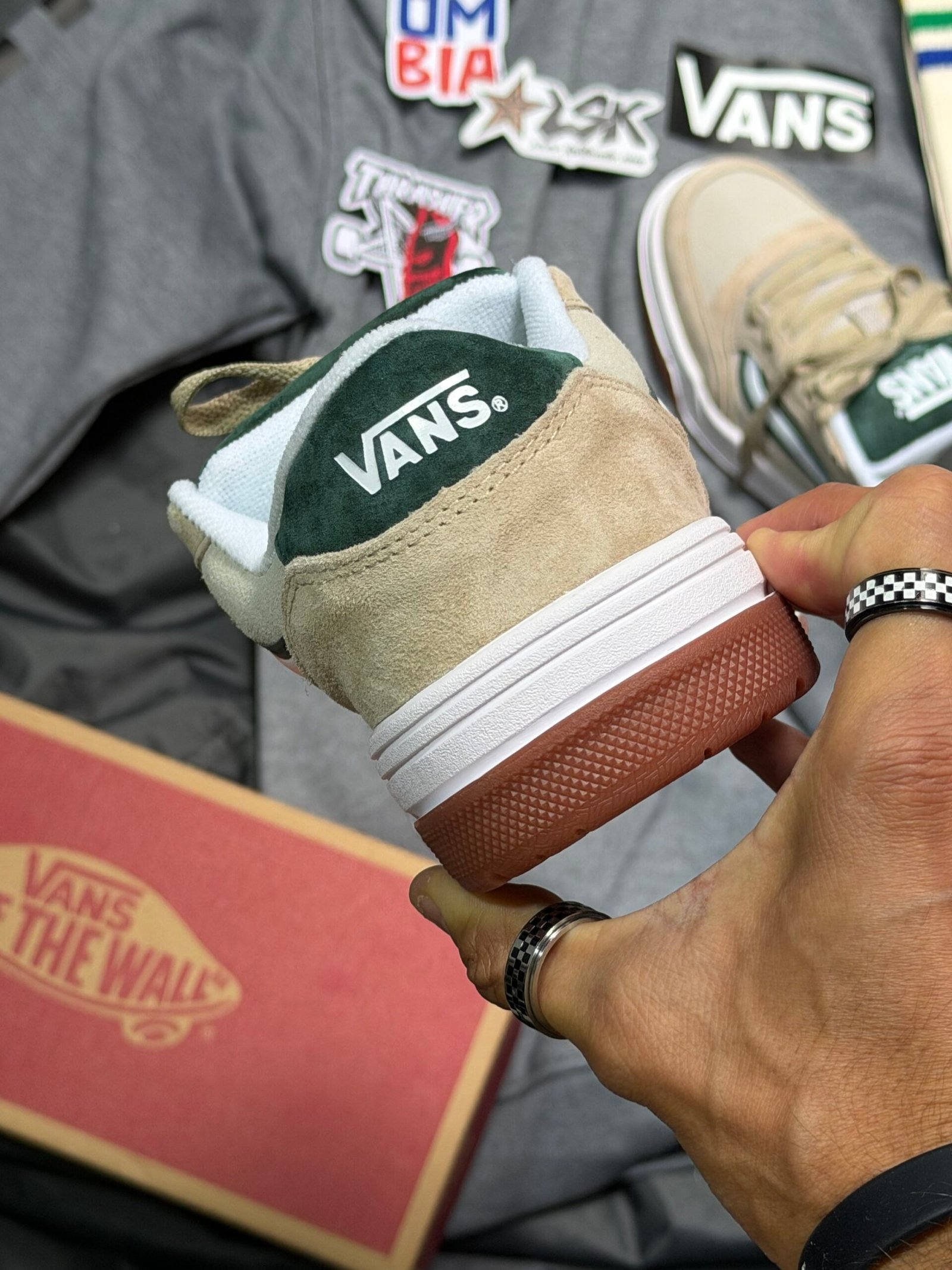 Tenis Chunky Vans Hylane Verde (Oliva) Unisex