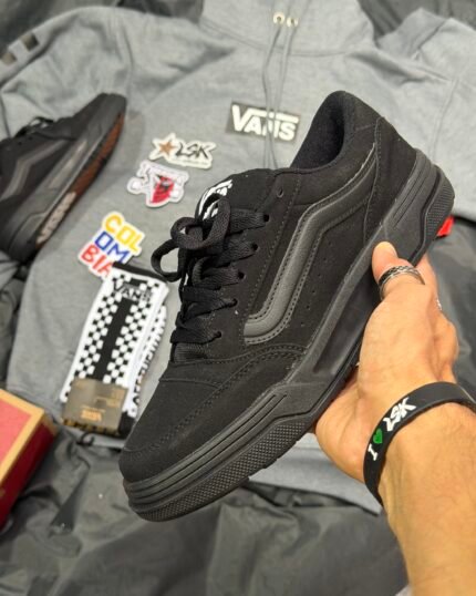 Tenis Chunky Vans Hylane Negros Unisex (All Black )