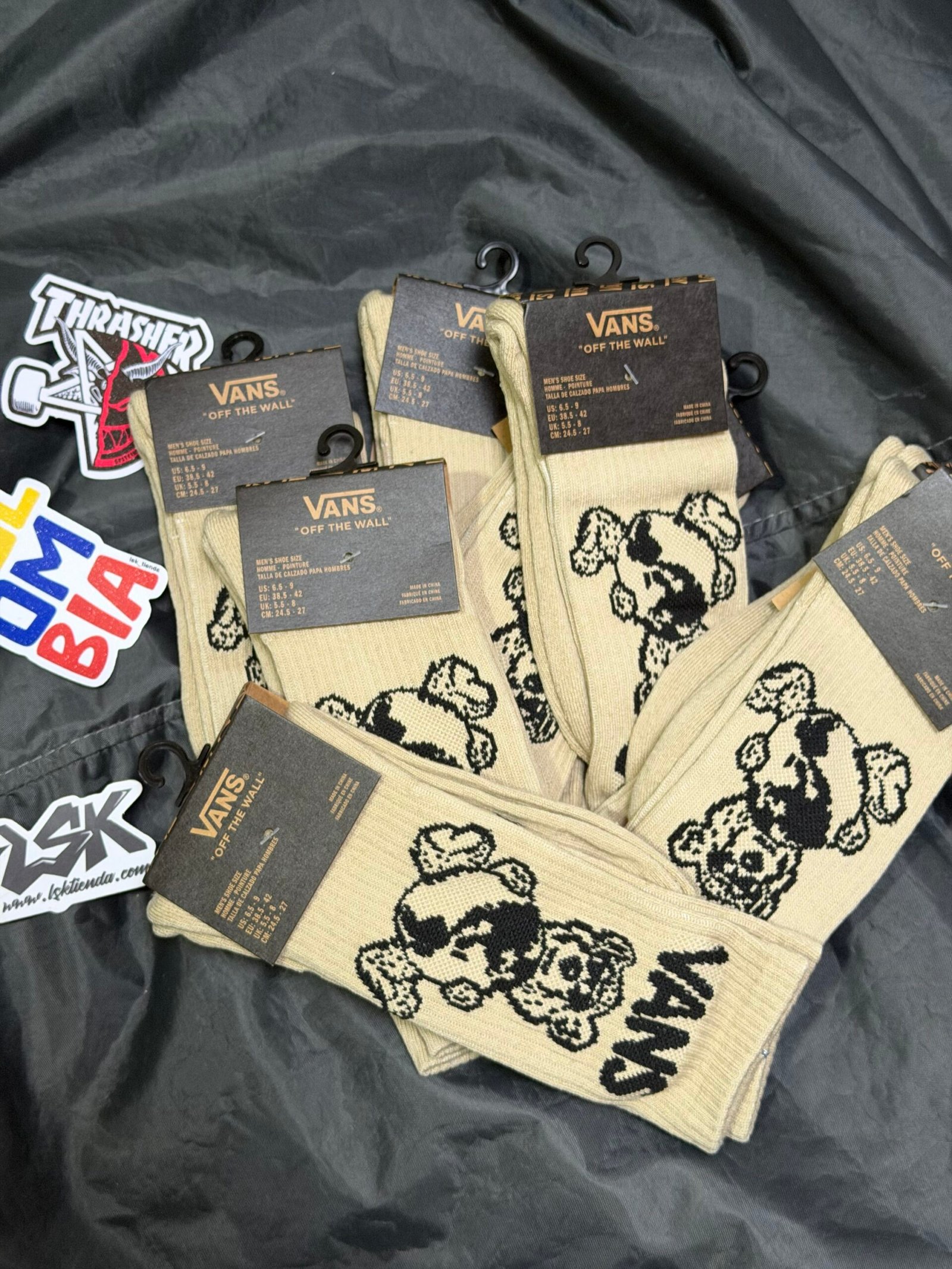 Medias Vans Beige (Teddy Bear)