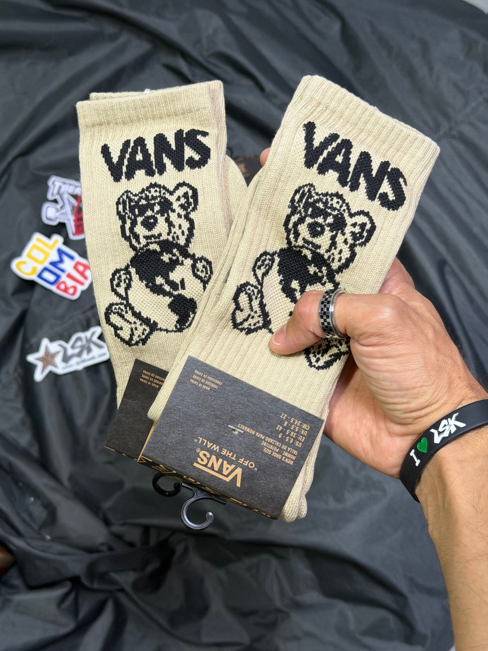 Medias Vans Beige (Teddy Bear)