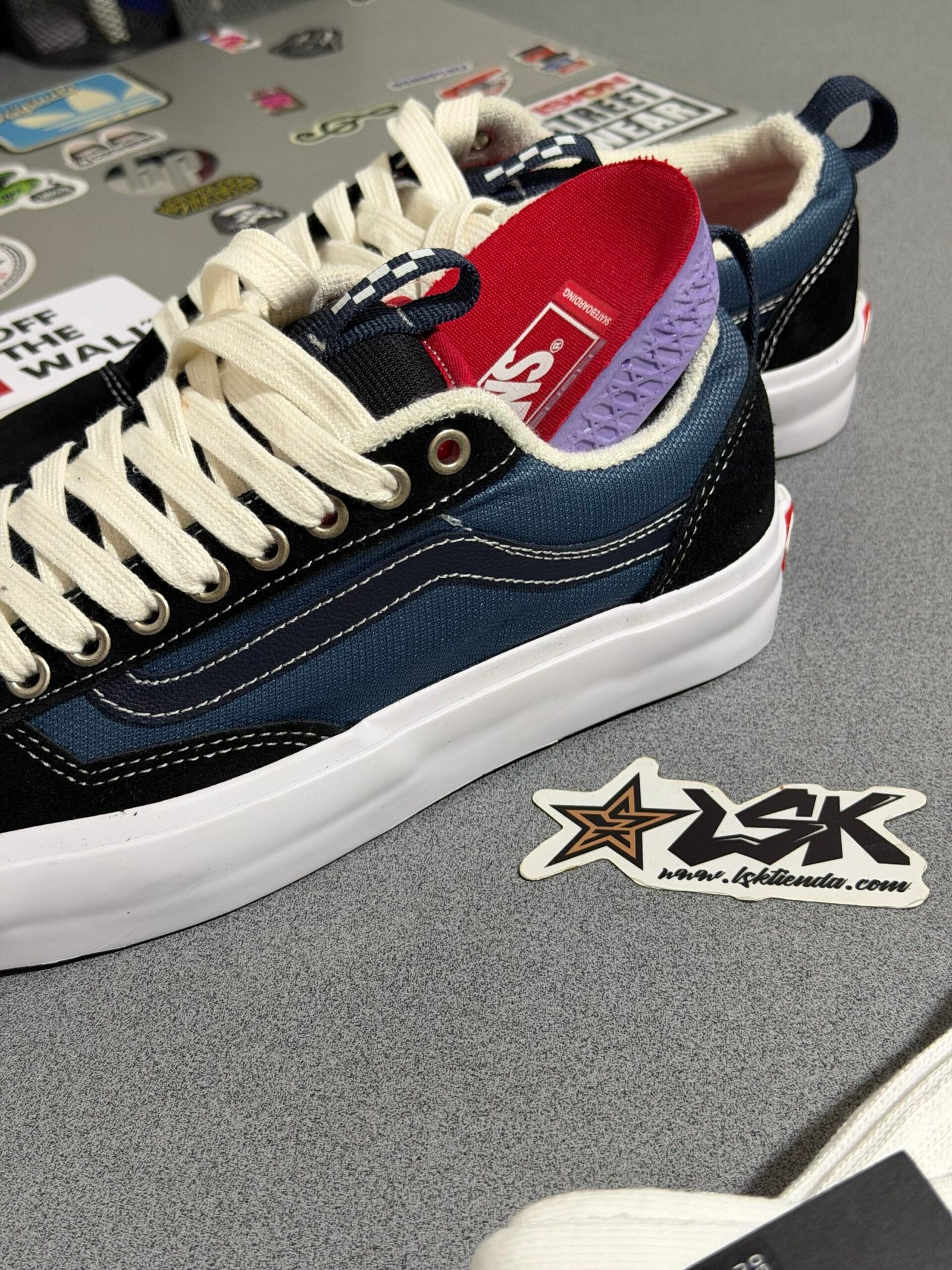 Tenis Vans Skate Old Skool 36 + Azul Unisex