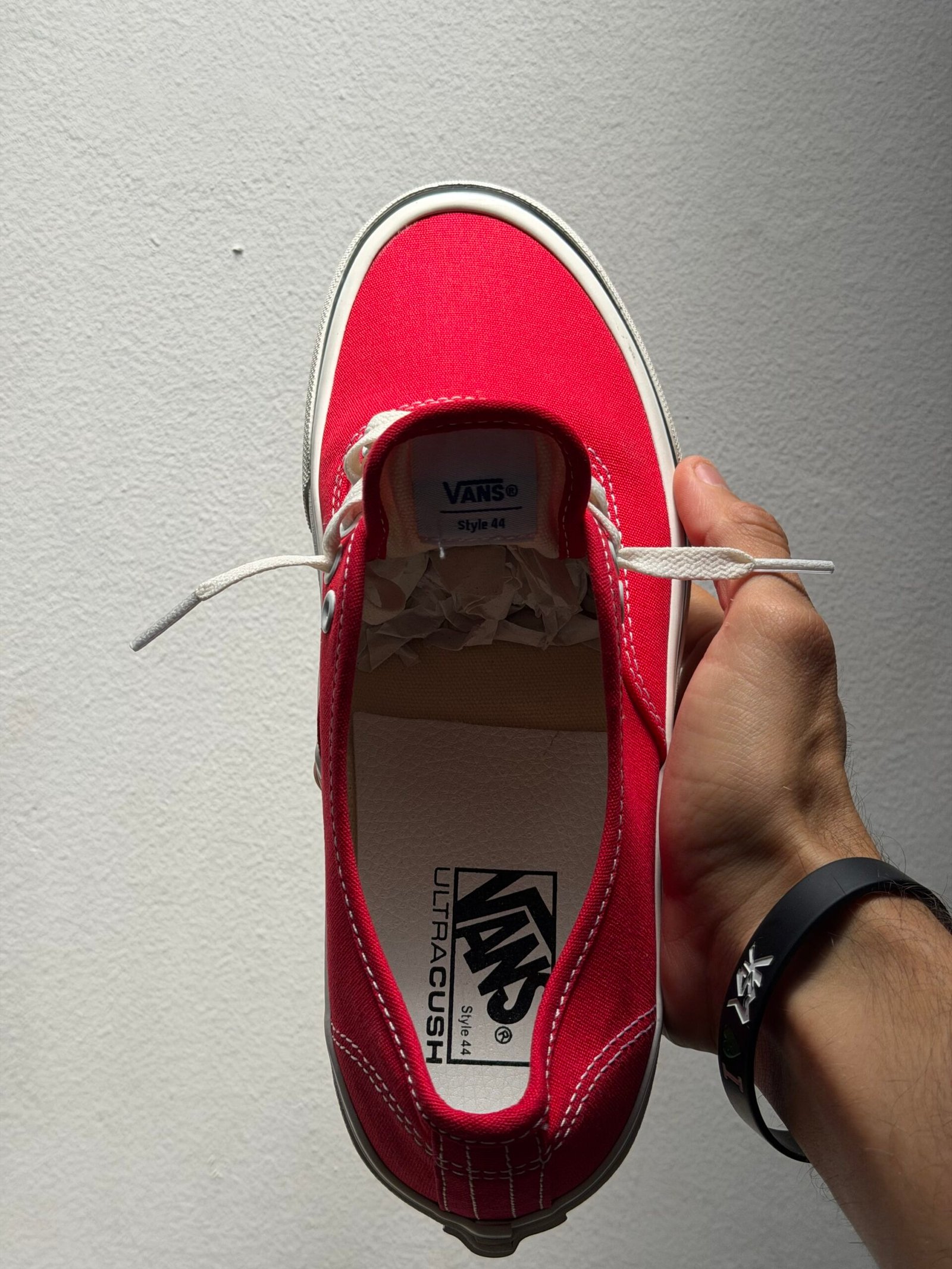Tenis Vans Authentic Rojos Unisex (44 Dx Anaheim Factory)