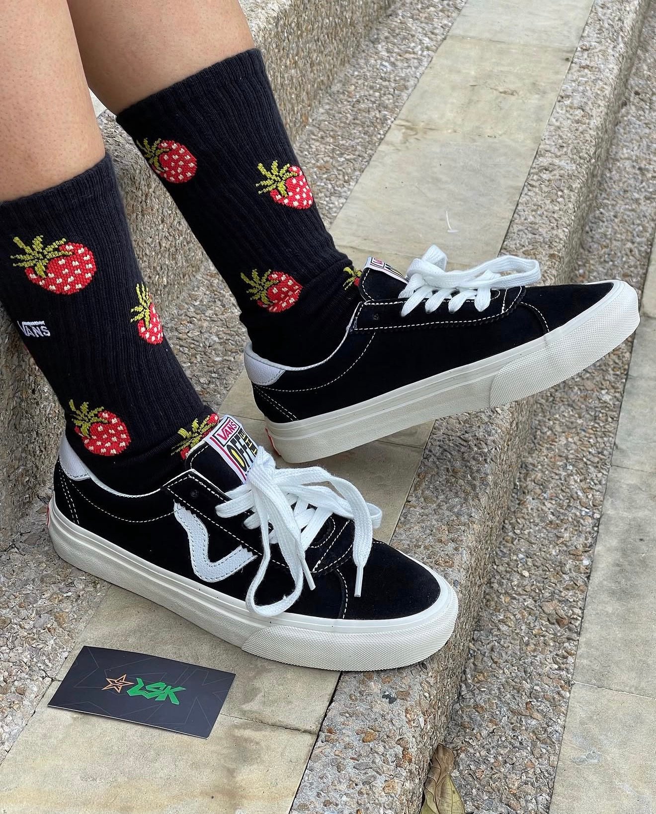 Tenis Vans Suede Negros Style #73 Clásicos Unisex