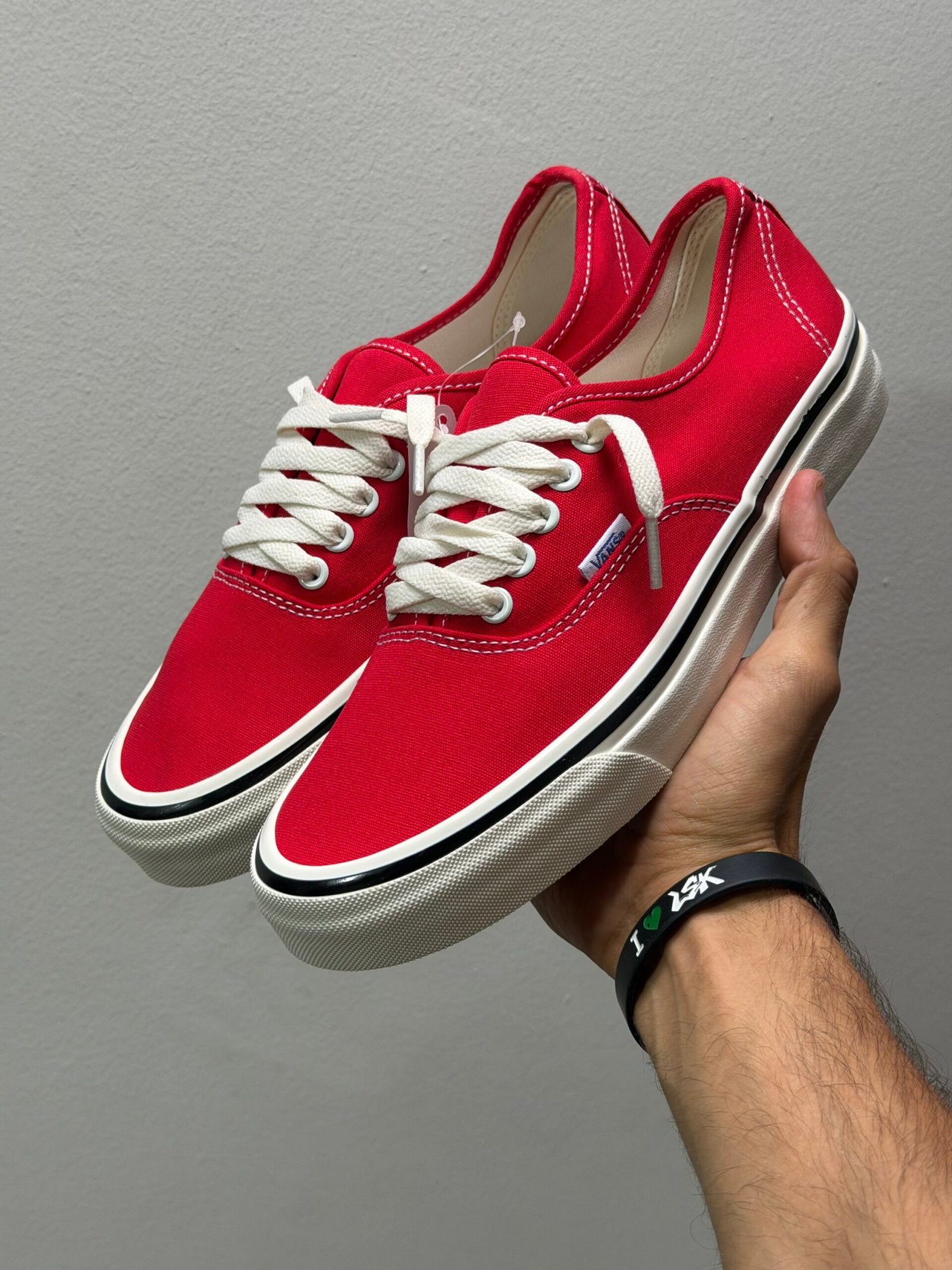 Tenis Vans Authentic Rojos Unisex (44 Dx Anaheim Factory)