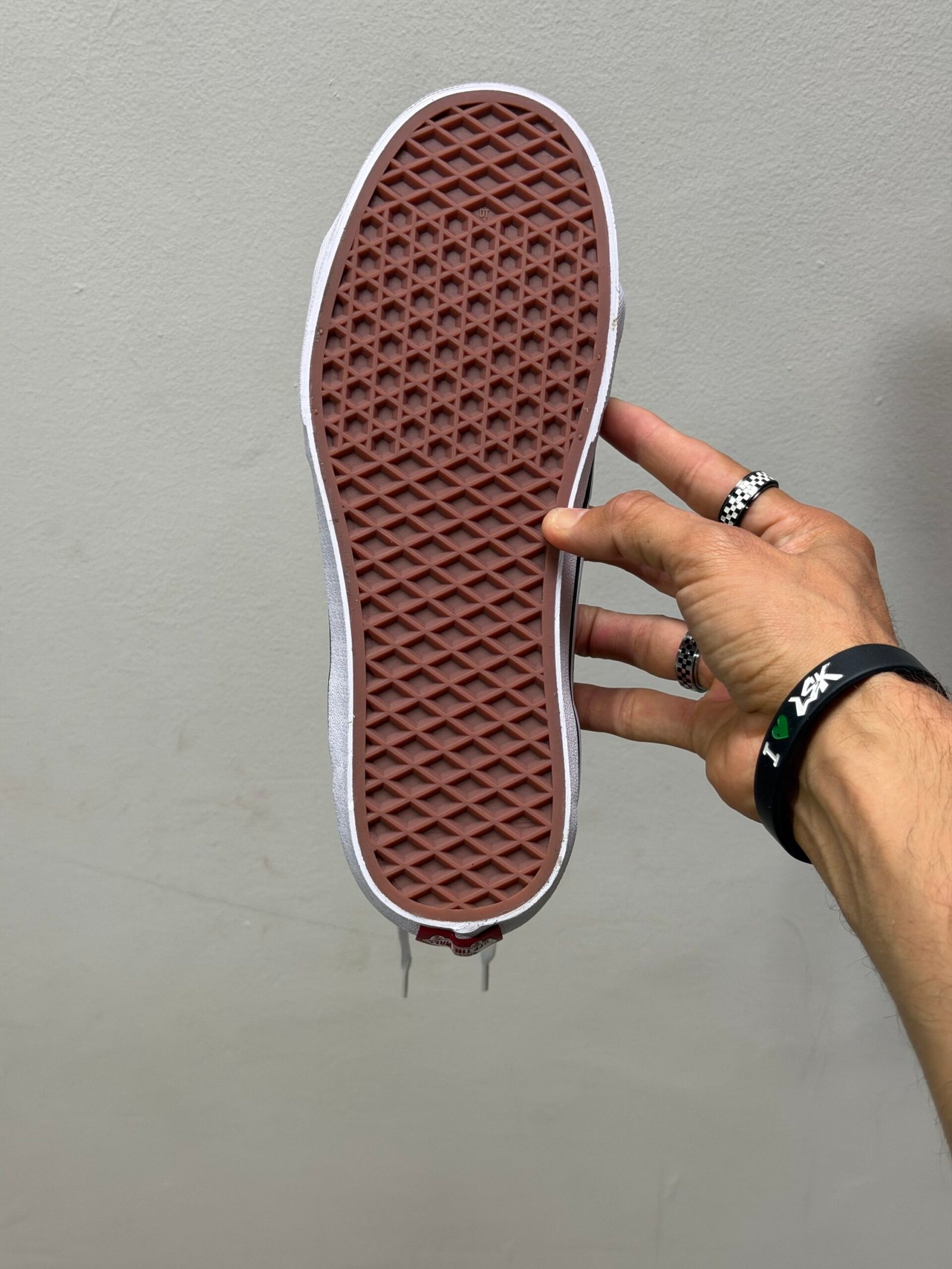 Tenis Vans Bota Sk8 Hi Cuadros (Checkerboard) Unisex