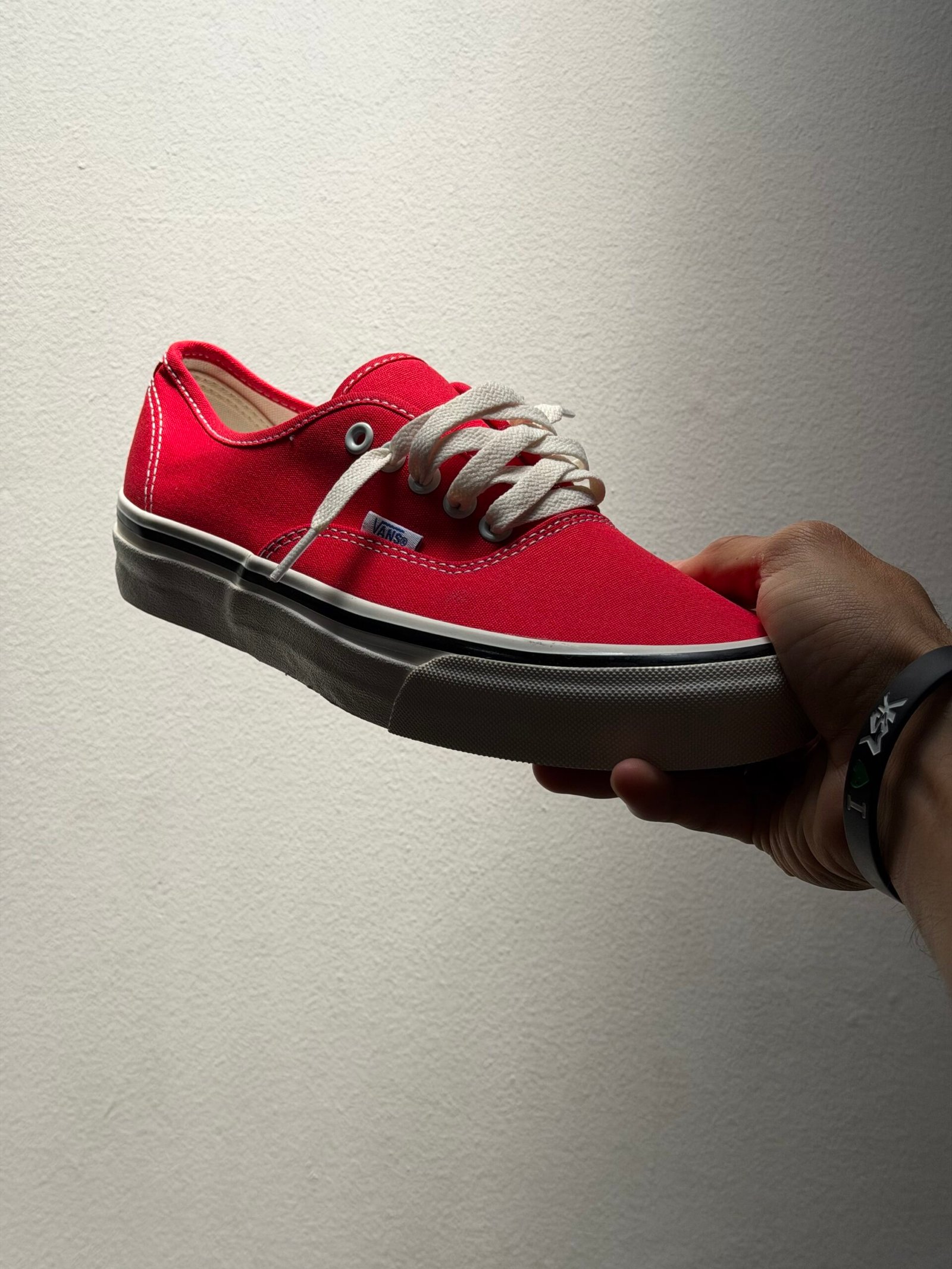 Tenis Vans Authentic Rojos Unisex (44 Dx Anaheim Factory)