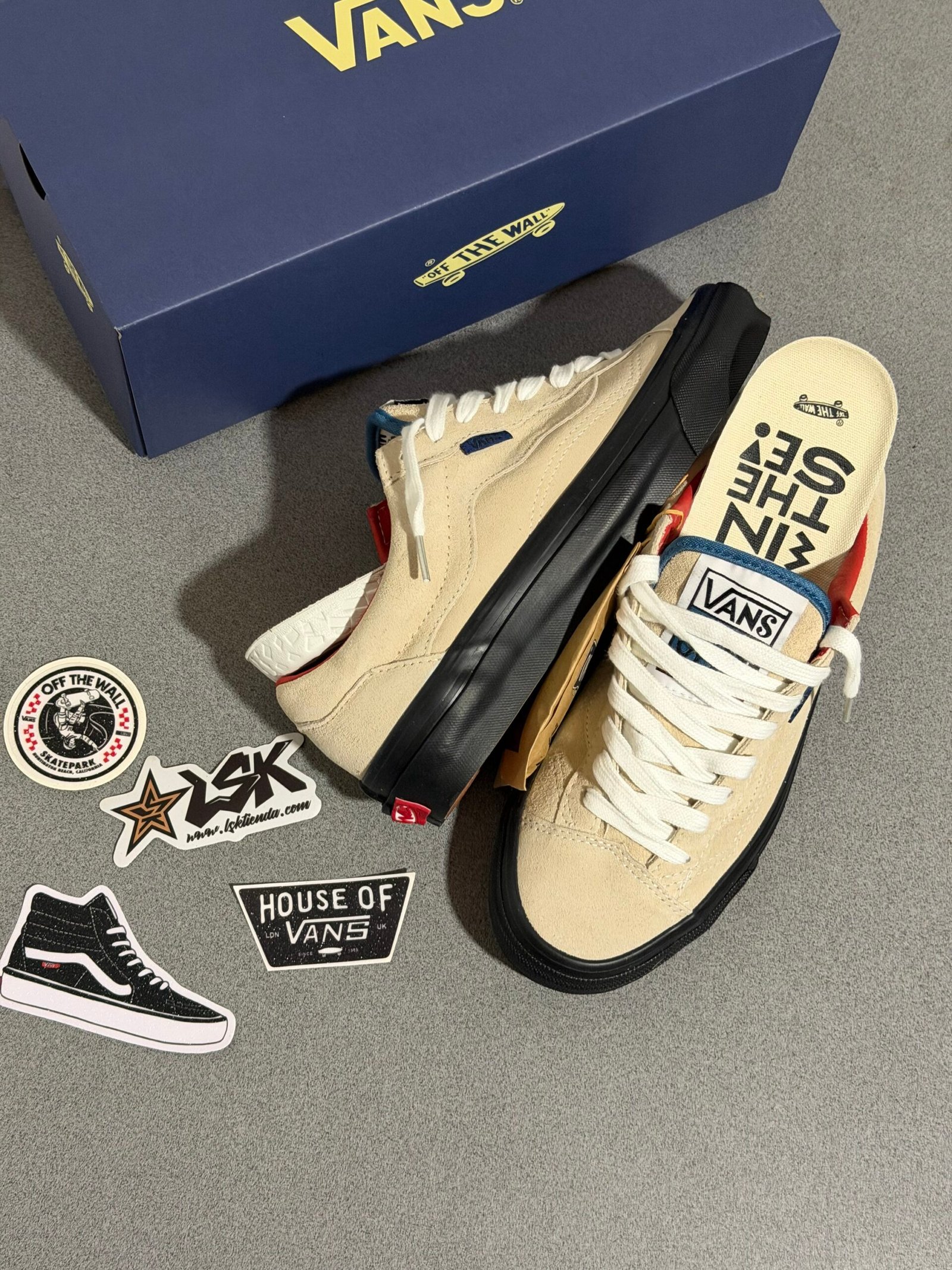 Tenis Vans Old Skool 36 x Parra beige (Hombre)