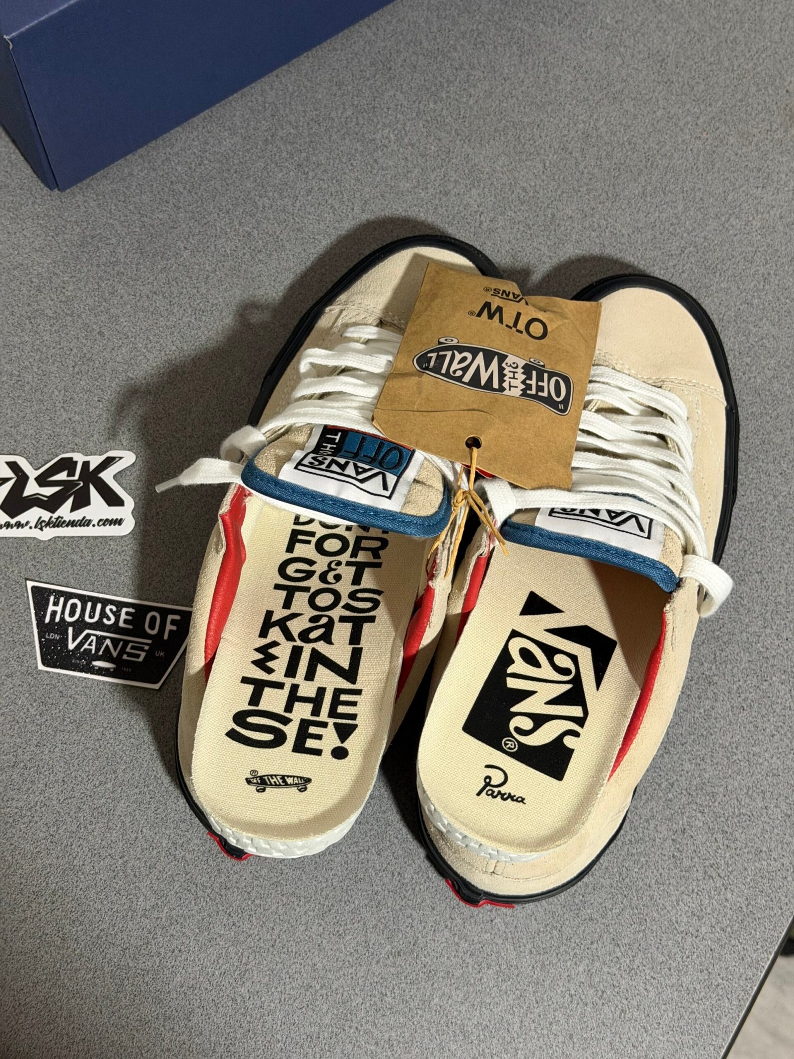 Tenis Vans Old Skool 36 x Parra beige (Hombre)
