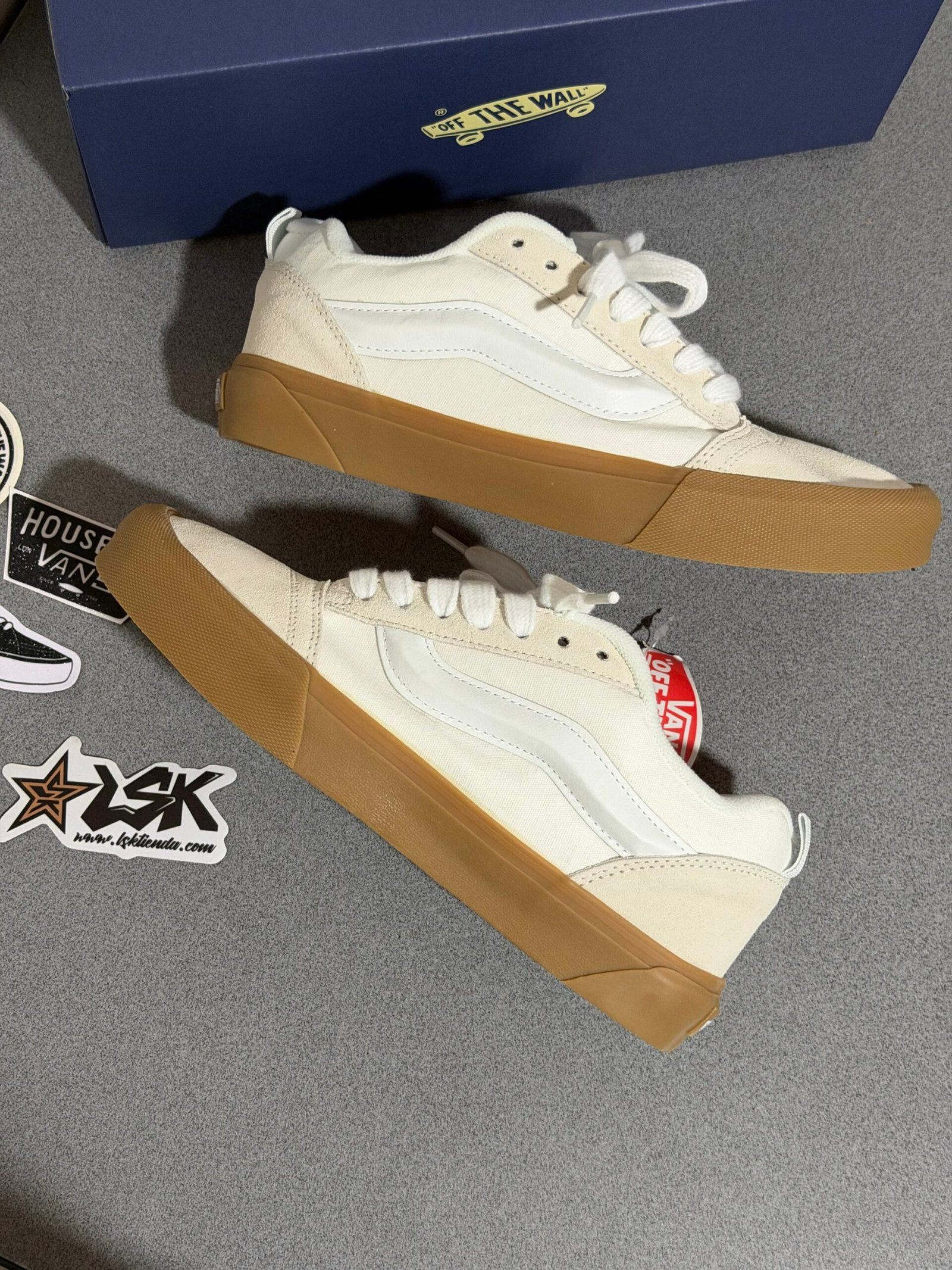 Tenis Vans Chunky Beige Gum Hombre
