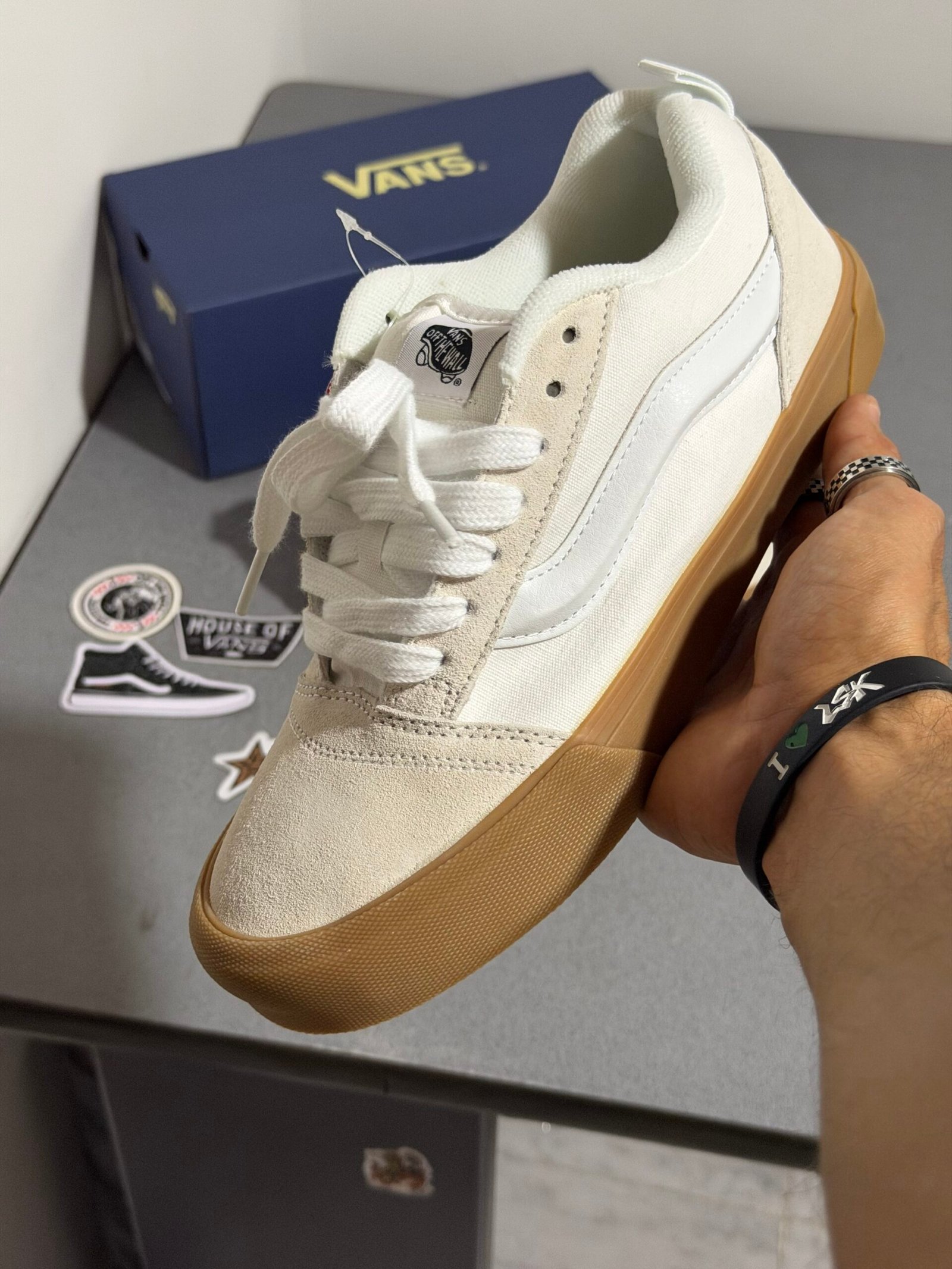 Tenis Vans Chunky Beige Gum Hombre