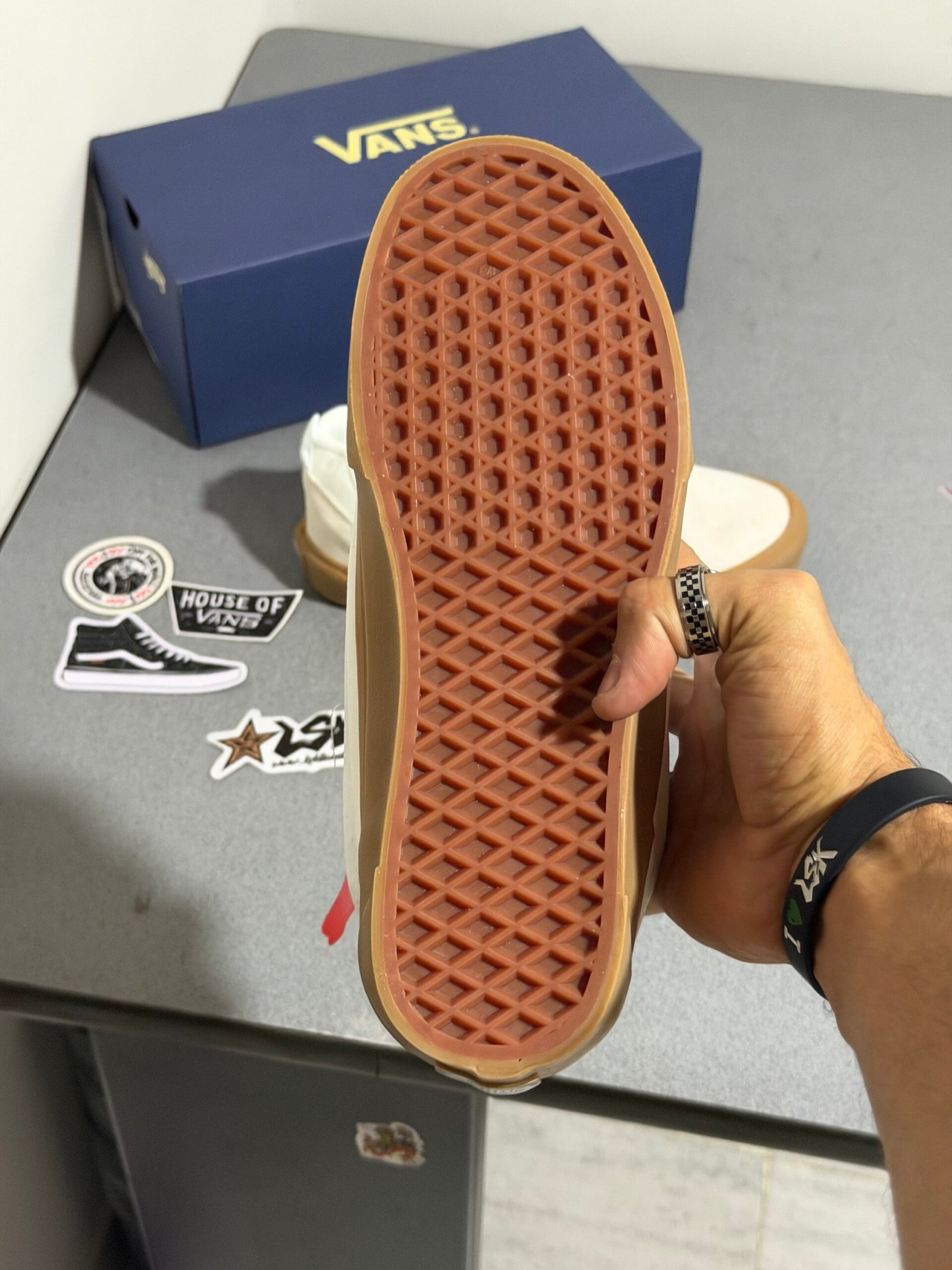 Tenis Vans Chunky Beige Gum Hombre