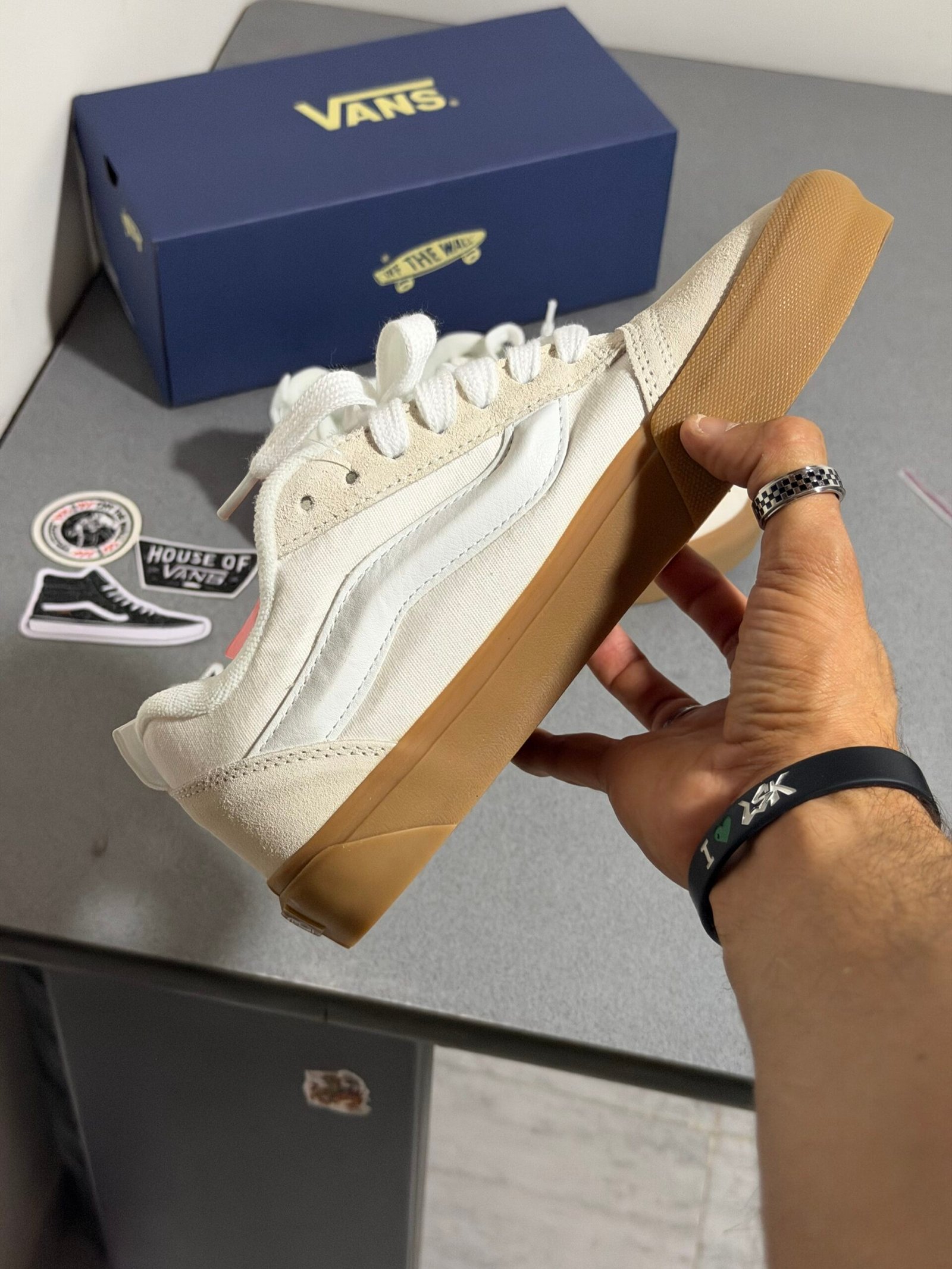 Tenis Vans Chunky Beige Gum Hombre