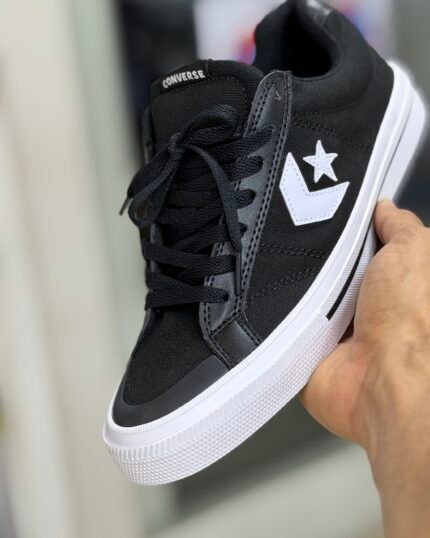 Tenis Converse Sport Casual Negro Classico Hombre