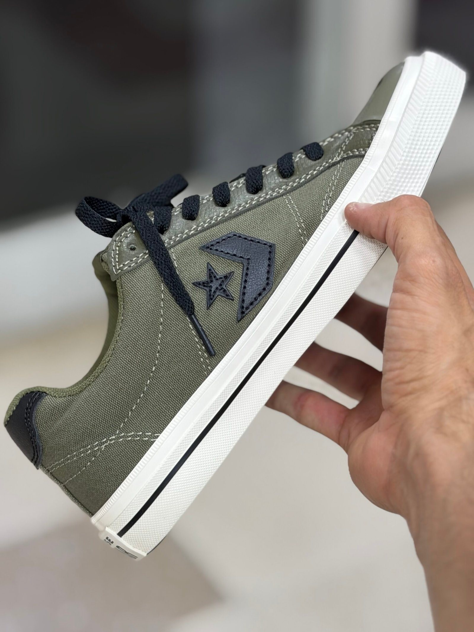 Tenis Converse Sport Casual Verde Military Hombre