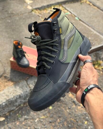Bota Vans Sk8 Hi Gore-Tex Mte-3 Verde Negro Hombre