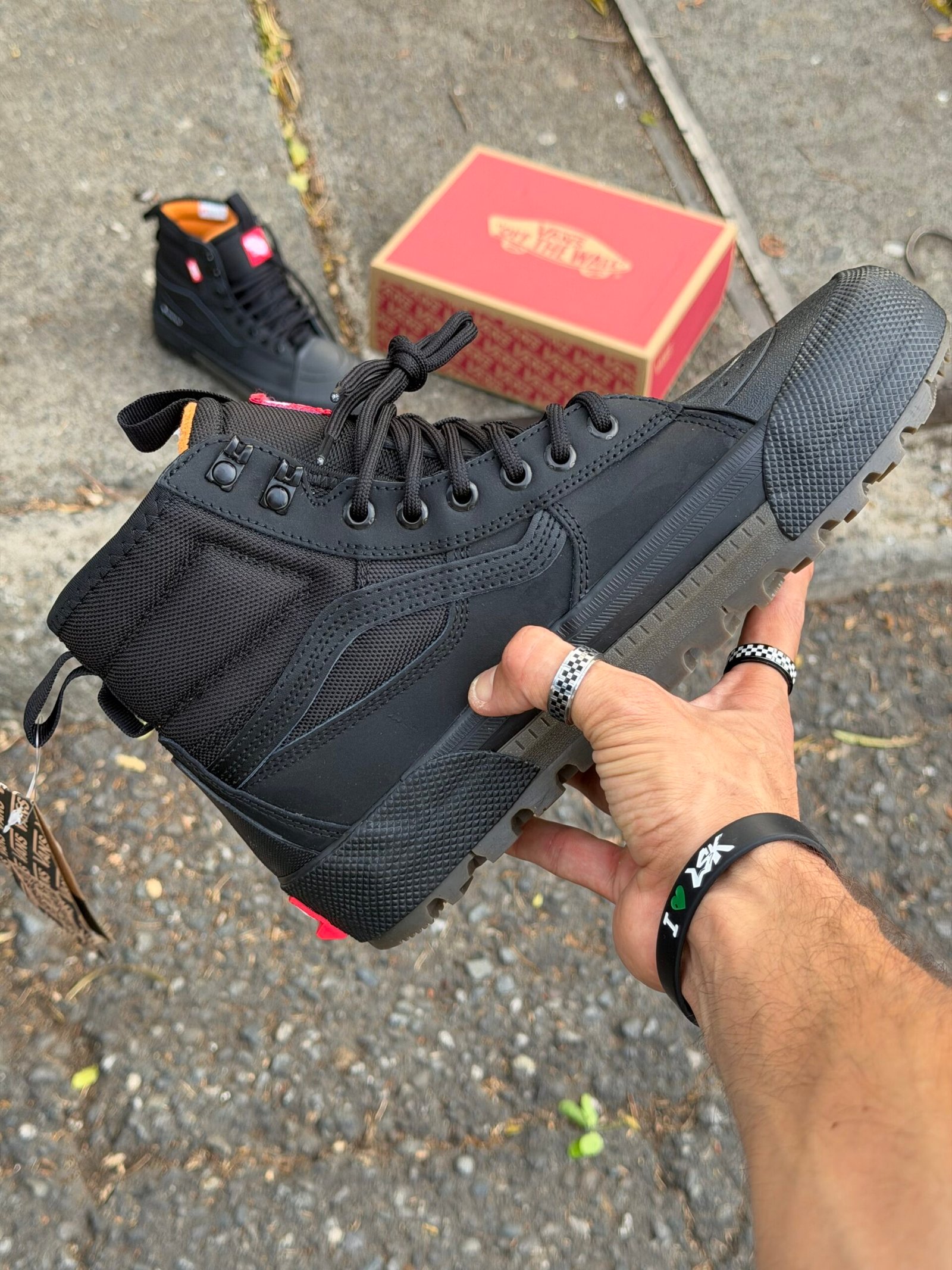 Bota Vans Sk8 Hi Gore-Tex Mte-3 Negro (All Black) Hombre