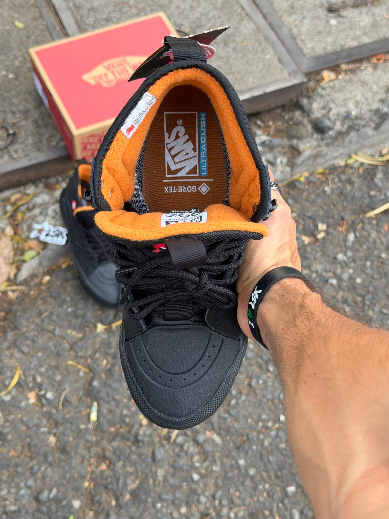 Bota Vans Sk8 Hi Gore-Tex Mte-3 Negro (All Black) Hombre
